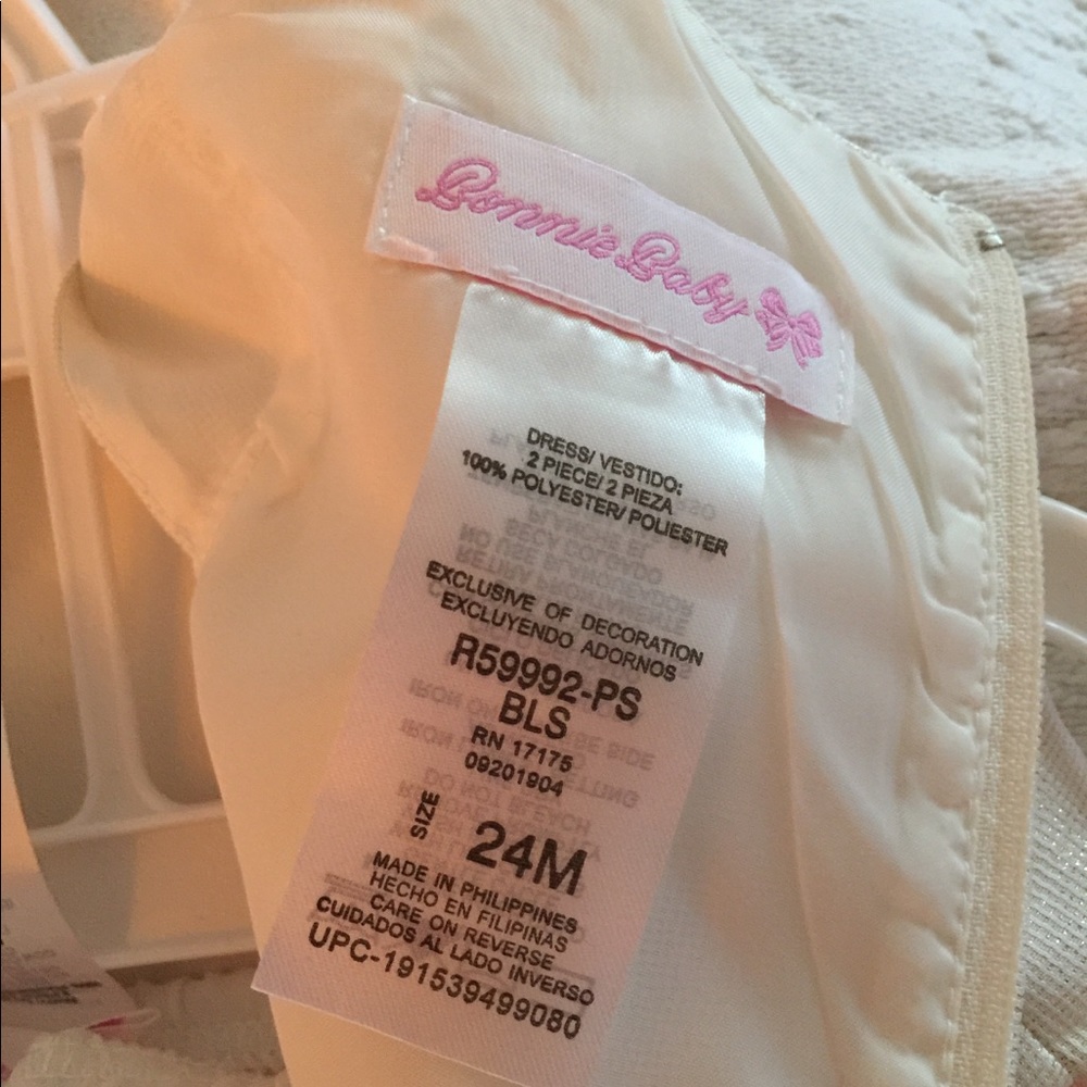 Bonnie Baby Size 24 Months. Party Dress - Picture 6 of 15